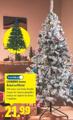 Lidl LIVARNO HOME Árbol artificial oferta