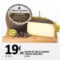 E.Leclerc Queso de oveja curado oferta