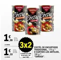 E.Leclerc Sarasa - coctel de encurtidos tradicional oferta