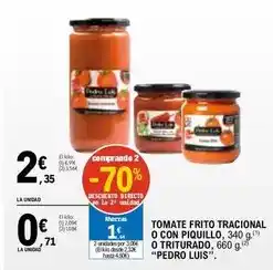 E.Leclerc Pedro luís - tomate frito tracional o con piquillo oferta