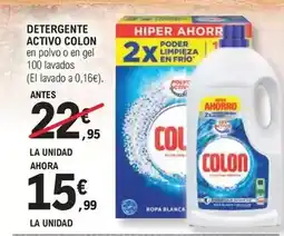 E.Leclerc Colon - detergente activo oferta