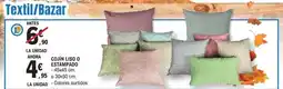 E.Leclerc Cojin liso o estampado oferta