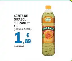 E.Leclerc Urzante - aceite de girasol oferta