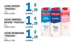 E.Leclerc Pascual - leche entera oferta
