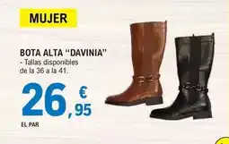 E.Leclerc Bota alta davinia oferta