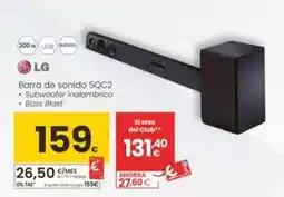 Eroski Lg - barra de sonido sqc2 oferta