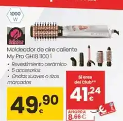 Eroski Philips - moldeador de aire caliente my pro gh18 1100 1 oferta