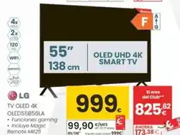 Eroski Lg - tv oled 4k oled55b56la oferta