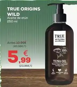 Kiwoko True origins - wild aceite de atun 200 ml oferta