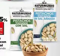 Dia Dia naturmundo - pistachos tostados con sal / sin sal oferta