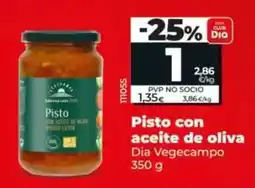 Dia Dia vegecampo - pisto con aceite de oliva 350 g oferta