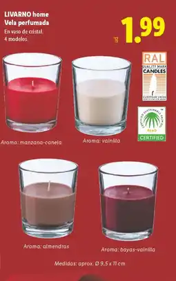Lidl LIVARNO HOME Vela perfumada oferta