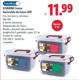 Lidl LIVARNO HOME Guirnalda de luces LED oferta
