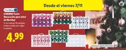 Lidl LIVARNO HOME Decoración para árbol de Navidad oferta