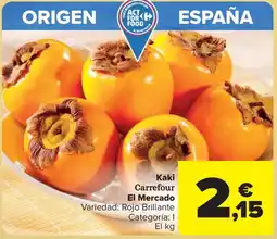 Carrefour Kaki Carrefour El Mercado oferta