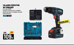 Brico Depôt Taladro percutor 18v erbauer oferta