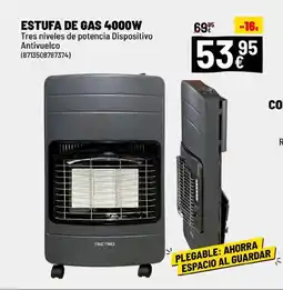 Brico Depôt Estufa de gas 4000w oferta