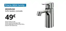 IKEA Brogrund - grifo lavabo, cromado oferta