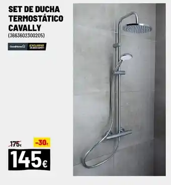 Brico Depôt Set de ducha termostático cavally oferta