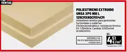 Brico Depôt Poliestireno extruido ursa xps niii l 125cmx60cmx4cm oferta