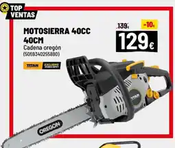 Brico Depôt OREGON Motosierra 40cc 40cm oferta