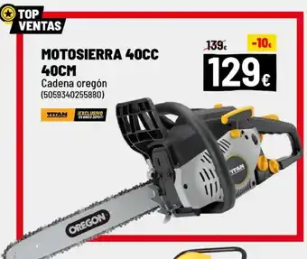 Brico Depôt OREGON Motosierra 40cc 40cm oferta