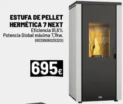 Brico Depôt Estufa de pellet hermética 7 next oferta
