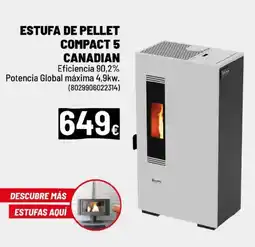 Brico Depôt Estufa de pellet hermética next oferta