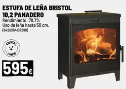 Brico Depôt Estufa de leña bristol 10,2 panadero oferta