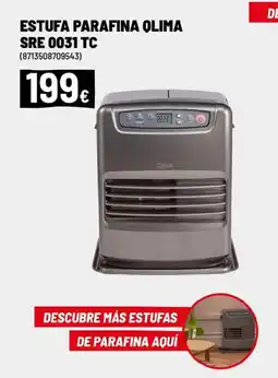 Brico Depôt Estufa parafina qlima sre 0031 tc oferta