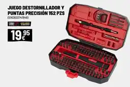 Brico Depôt Juego destornillador y puntas precisión 152 pzs oferta