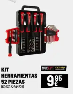 Brico Depôt Kit herramientas 52 piezas oferta