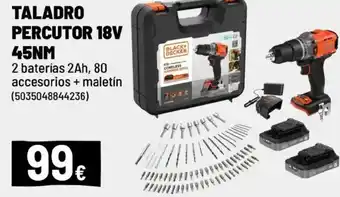 Brico Depôt BLACK+ DECKER Taladro percutor 18v 45nm oferta