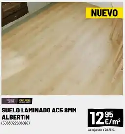 Brico Depôt Suelo laminado ac5 8mm albertin oferta