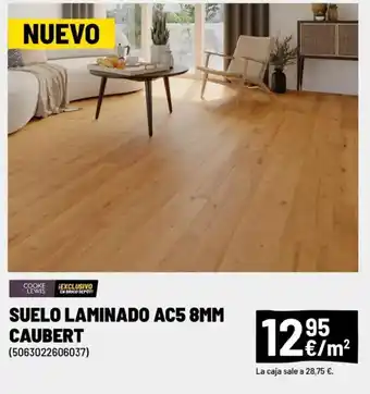Brico Depôt Suelo laminado ac5 8mm caubert oferta
