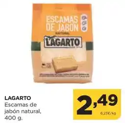 Alimerka Lagarto - escamas de jabón natural oferta