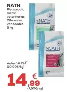 Kiwoko Nath - pienso gato dietas veterinarias oferta