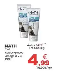 Kiwoko Nath - malta acidos grasos omega 3 y 6 oferta