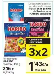 Caprabo Haribo - starmix oferta