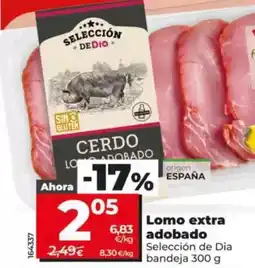 Dia Seleccion de dia - lomo extra adobado bandeja 300g oferta