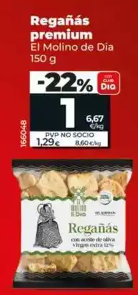 Dia El molino de dia - regañás premium oferta