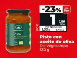 Dia Dia vegecampo - pisto con aceite de oliva oferta