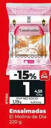 Dia El molino de dia - ensaimadas 220 g oferta