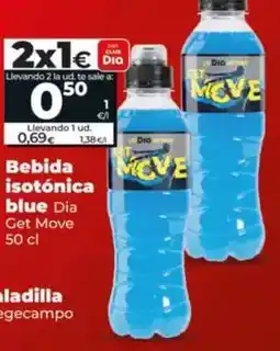 Dia Dia get move - bebida isotónica blue oferta