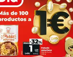 Dia Dia al punto - fabada asturiana 435 g oferta