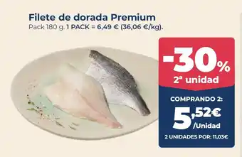 Filete de dorada Premium