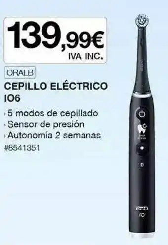 Costco Oralb Cepillo Eléctrico Io6 oferta