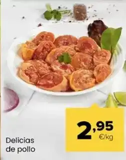 Autoservicios Familia Delicias de pollo oferta