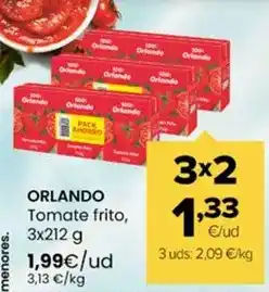 Autoservicios Familia Orlando - tomate frito oferta