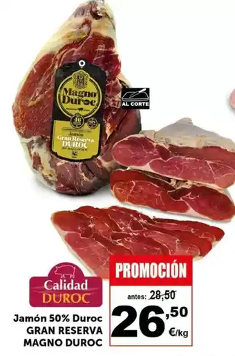 Magno - jamon 50% duroc gran reserva